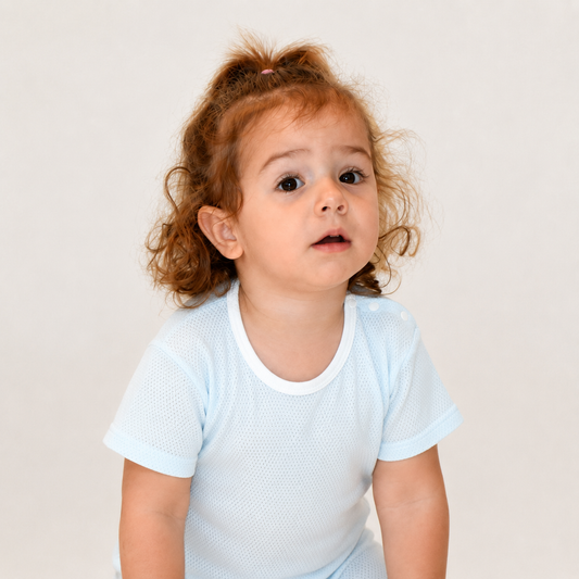 חולצת קצרה כותנה מאווררת